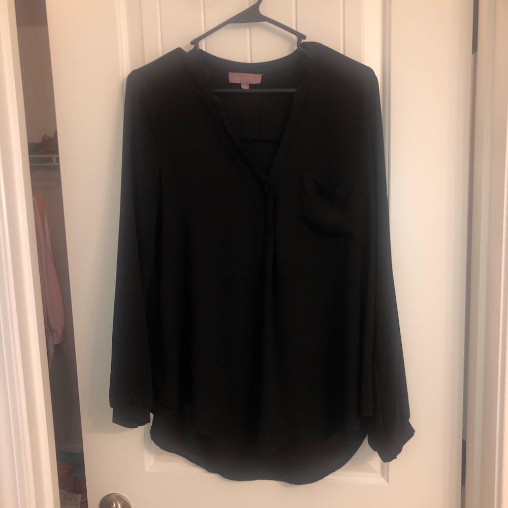 Francesca's Long Sleeve Blouse